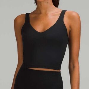 lululemon Ribbed Align Tank black size 4